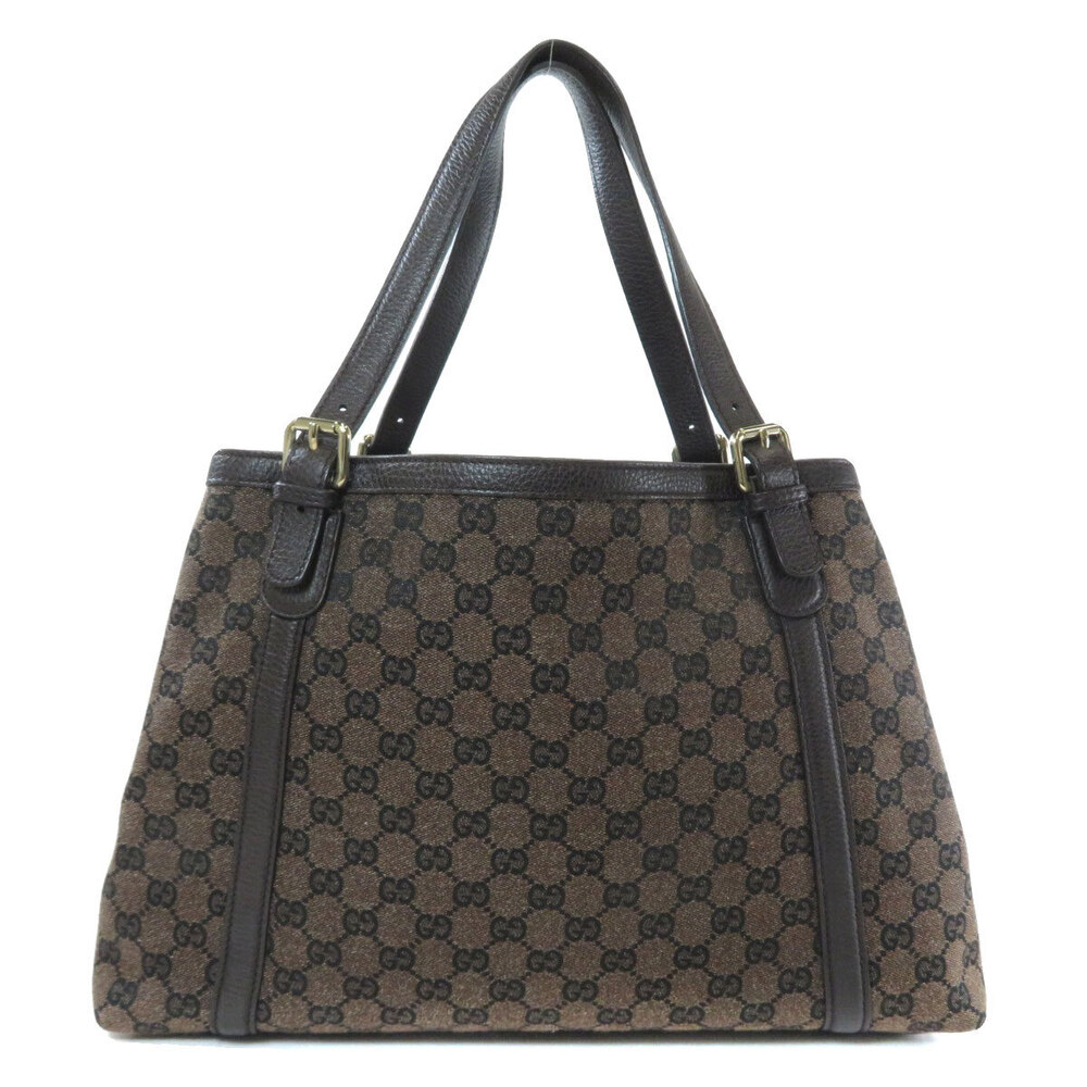 Gucci Abbey GG Canvas Tote Bag brown monogram canvas leather - Picture 2 of 11